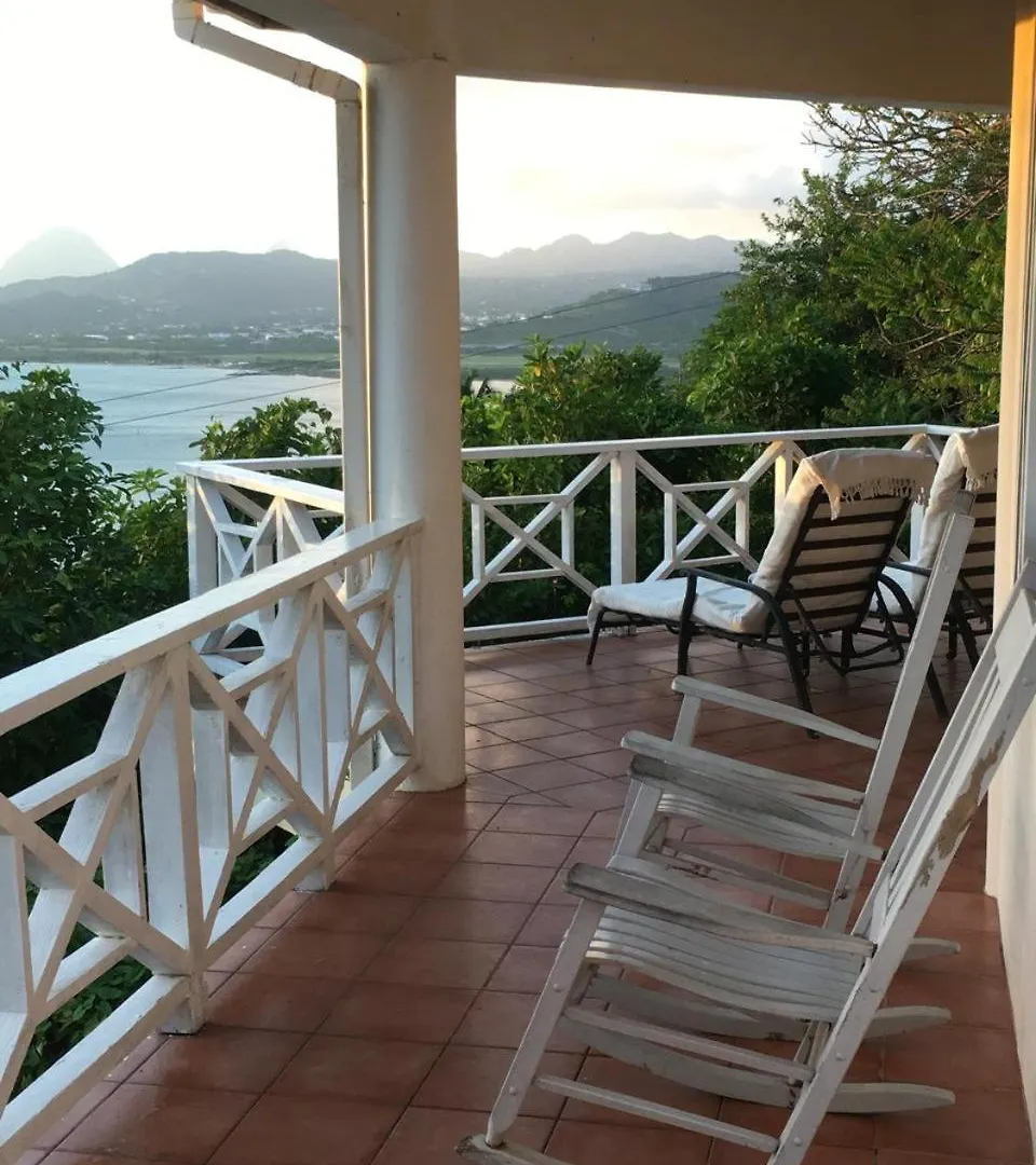 Cozy Private Room With Ac, Balcony Near Airport, Beach And Kite Surfing Vieux Fort